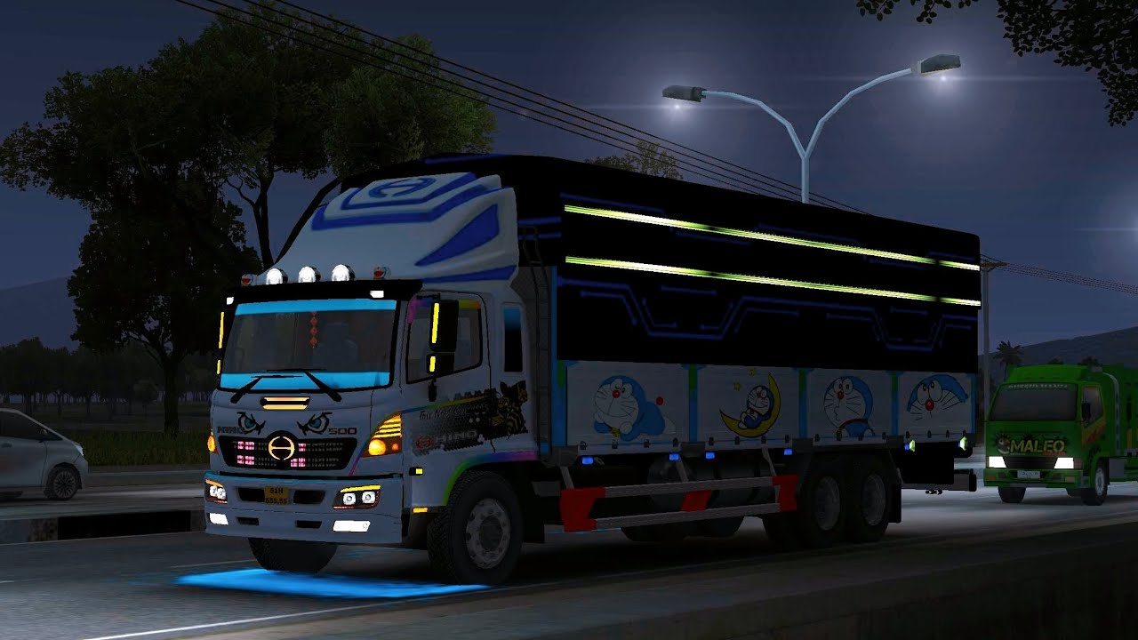 Trải Nghiệm xe HINO 500 3 Chân quá đẹp | PB 4.1.2 BUSSID