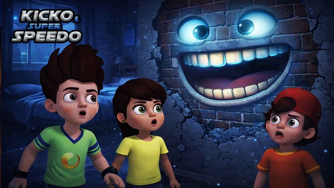 Kicko फंसा बोलती दीवारों के घर में|  Kicko & Super Speedo | Episode In Hind | Funny Video| Kids Show
