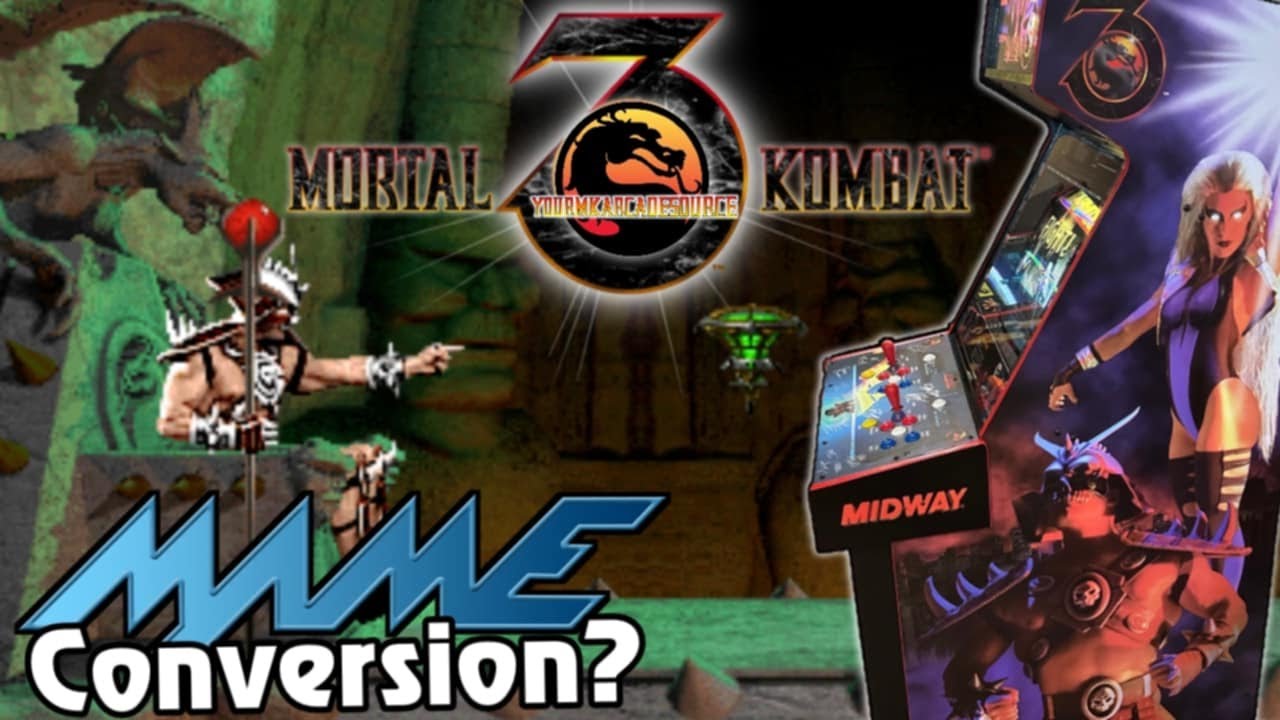 Игровой автомат Mortal Kombat 3 — переделали в Mame?