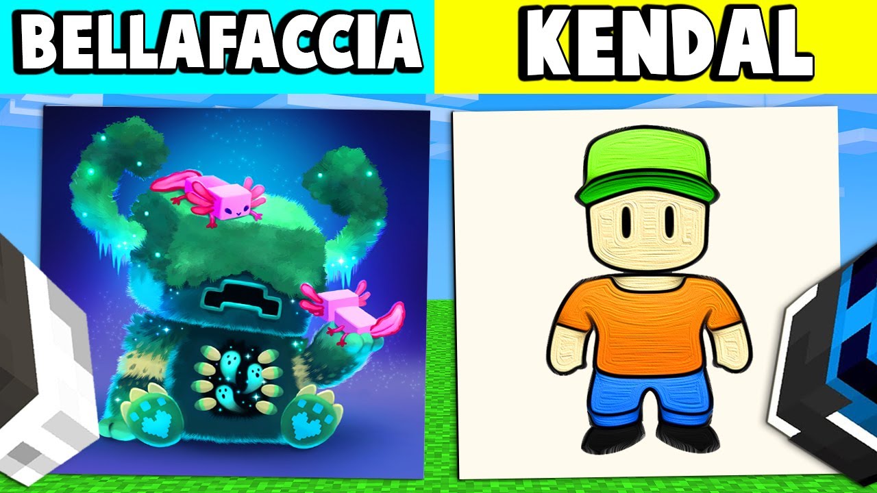 DISEGNA BENE PER VINCERE SU MINECRAFT