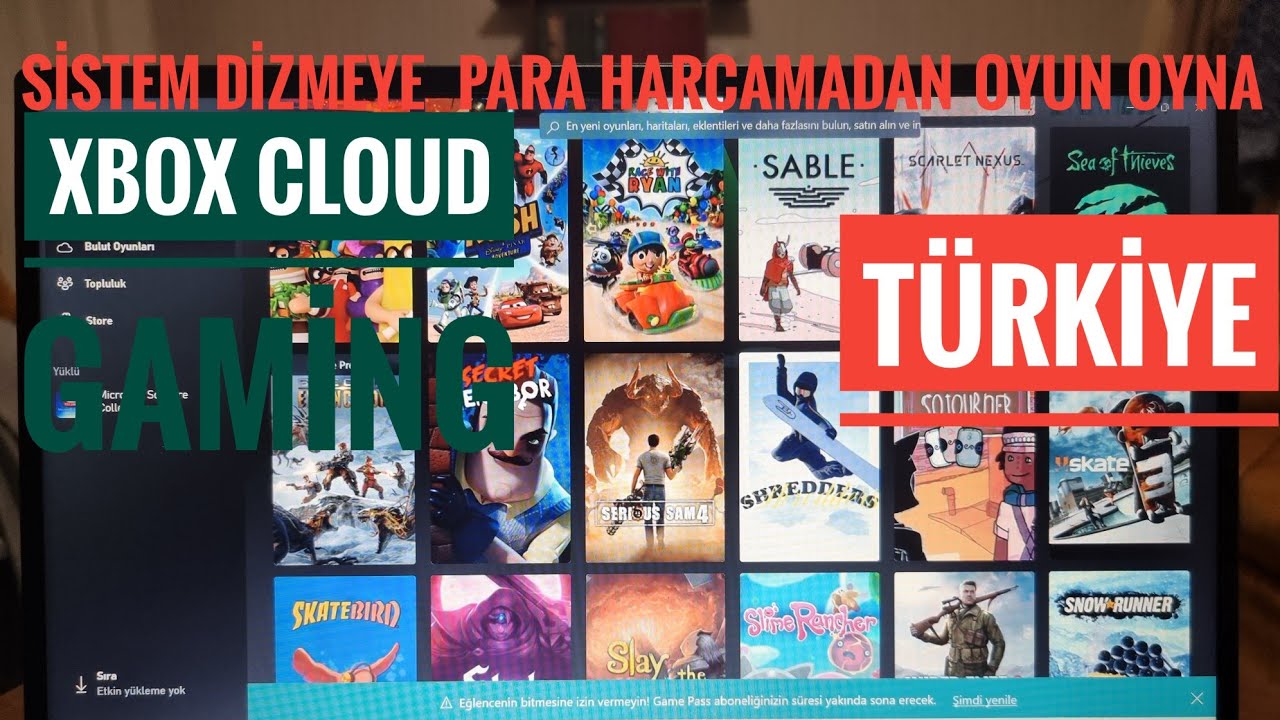 T&Uuml;RKİYE' de Xbox Cloud Gaming - Project xCloud  Nasıl kullanılır - Donanımdan bağımsız Oyun Keyfi