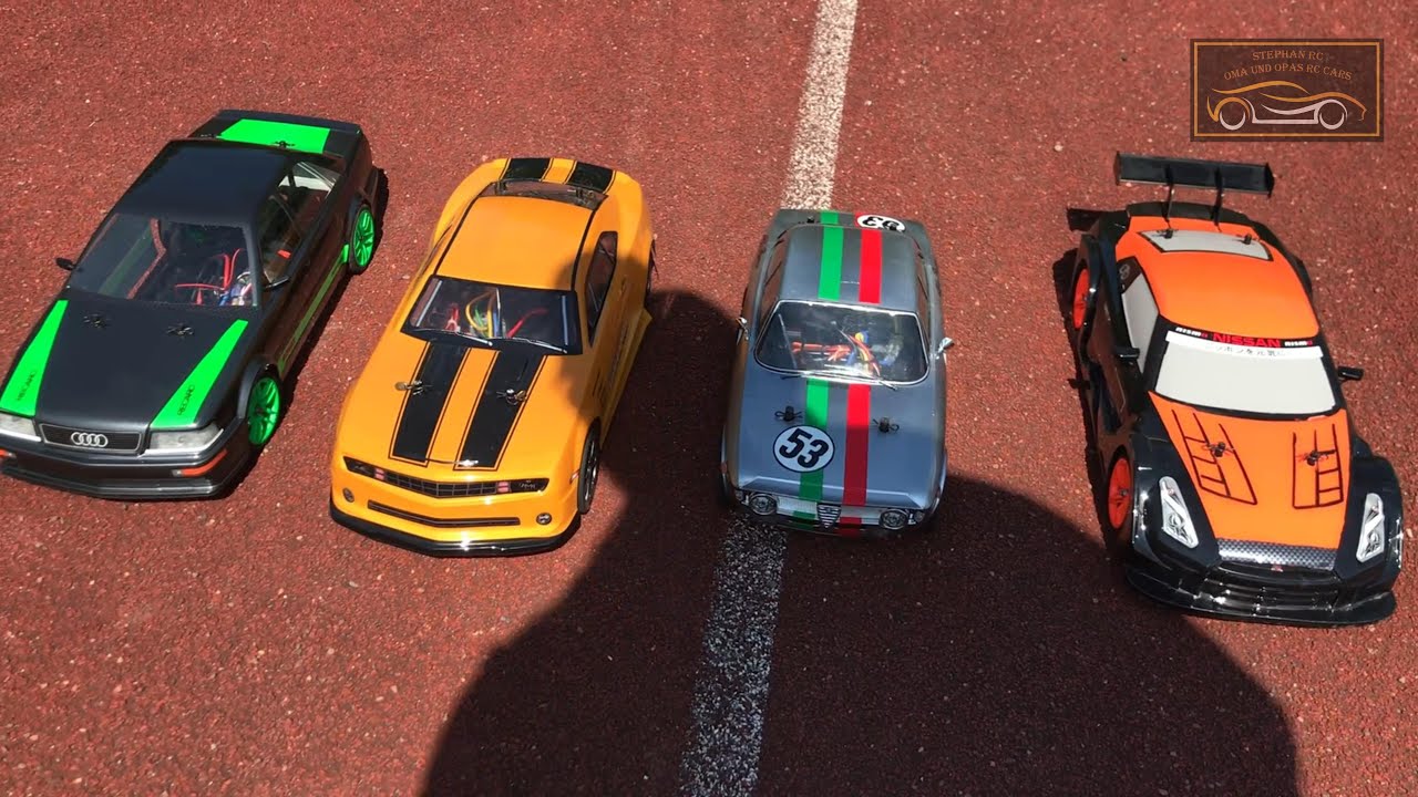 TAMIYA - EXPERIMENT: SPEEDRUN AUF LAUFSTRECKE MIT GUMMIBELAG