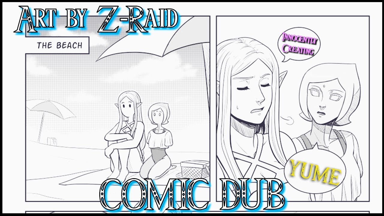 Zelda and Fi Discuss Beauty Standards | By Z-Raid (Zelda Comic Dub)