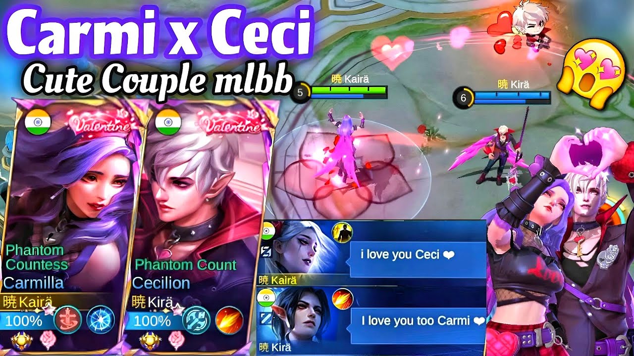 CARMILLA X CECILION COUPLE GAMEPLAY💜 (≧◡≦)🌸