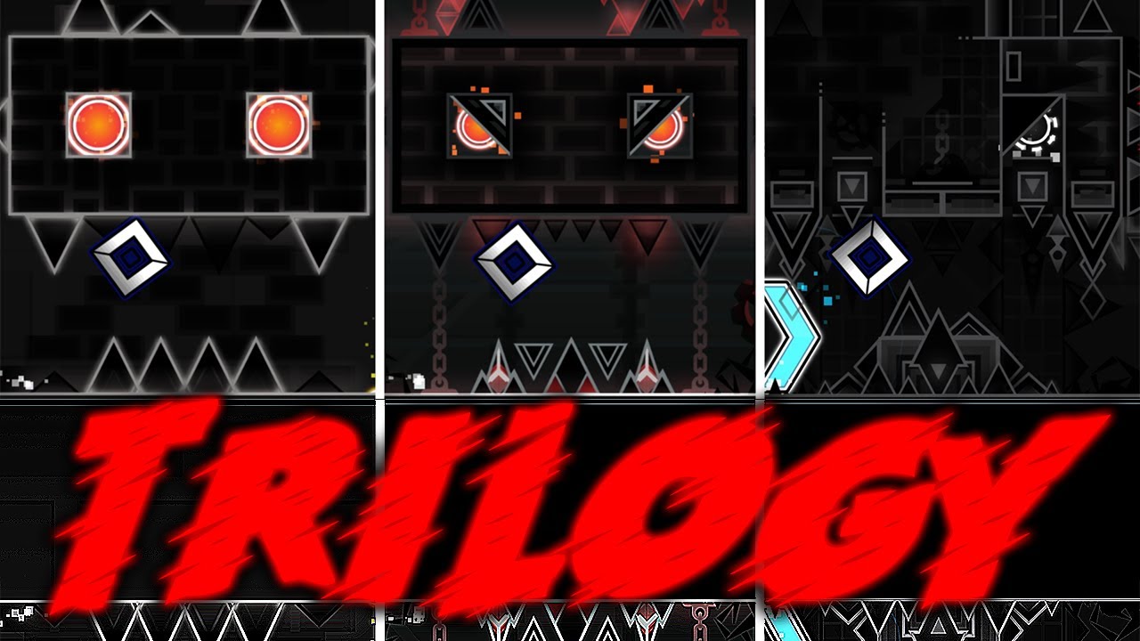 THE TRILOGY | Tartarus, Acheron and Aeternus | Geometry dash 2.2