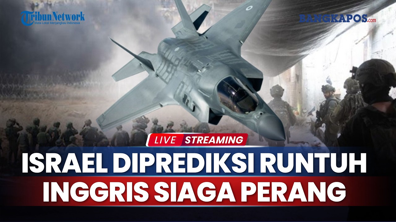 Israel Diprediksi Runtuh Sebelum 2048, Inggris Siaga Perang Kirim Enam Jet Siluman F-35B