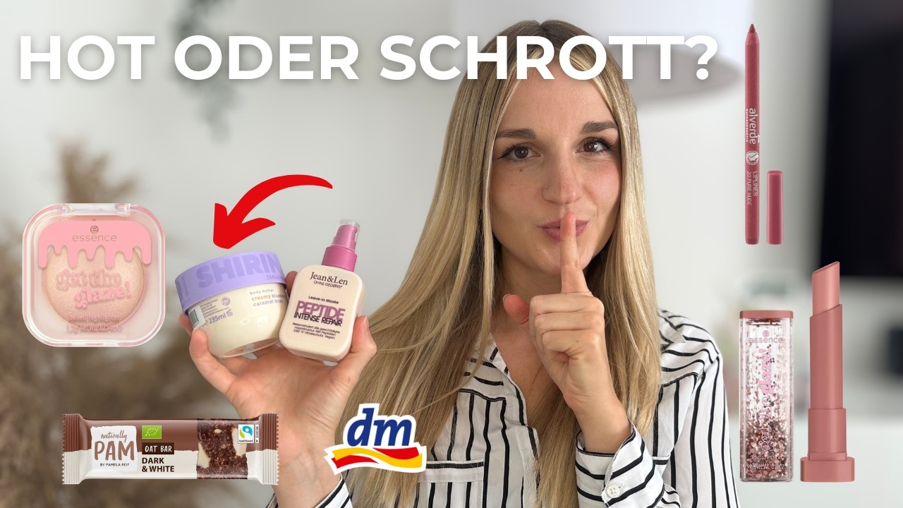 HOT oder SCHROTT? 😱🔥 Großer DM Test- Welche Produkte lohnen sich wirklich?