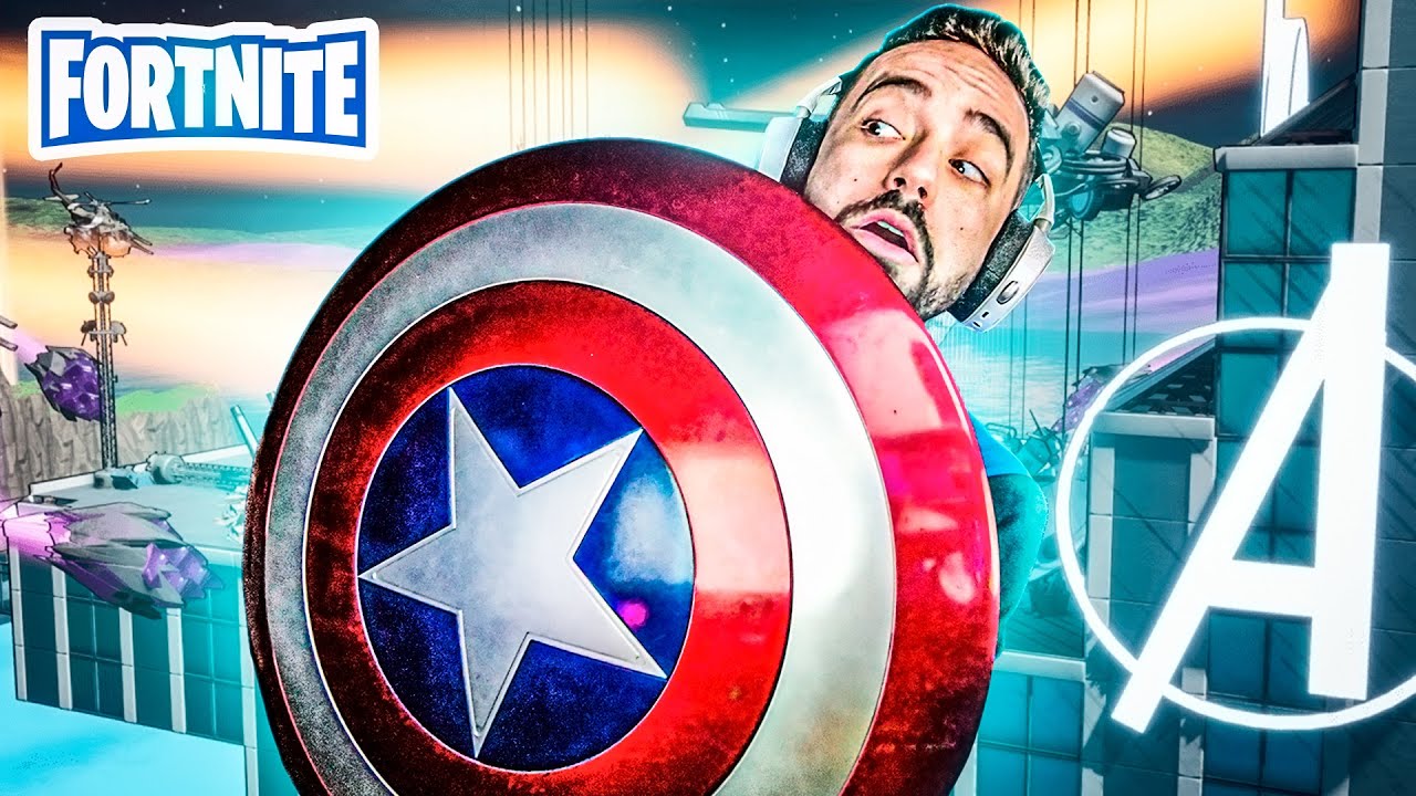 FORTNITE ESCONDE-ESCONDE NOS AVENGERS !