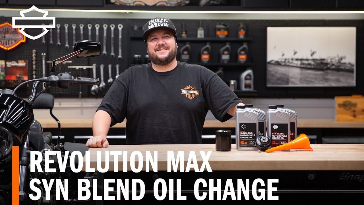 How-To: H-D Genuine SYN Blend Oil Change for Harley-Davidson Revolution Max Engines