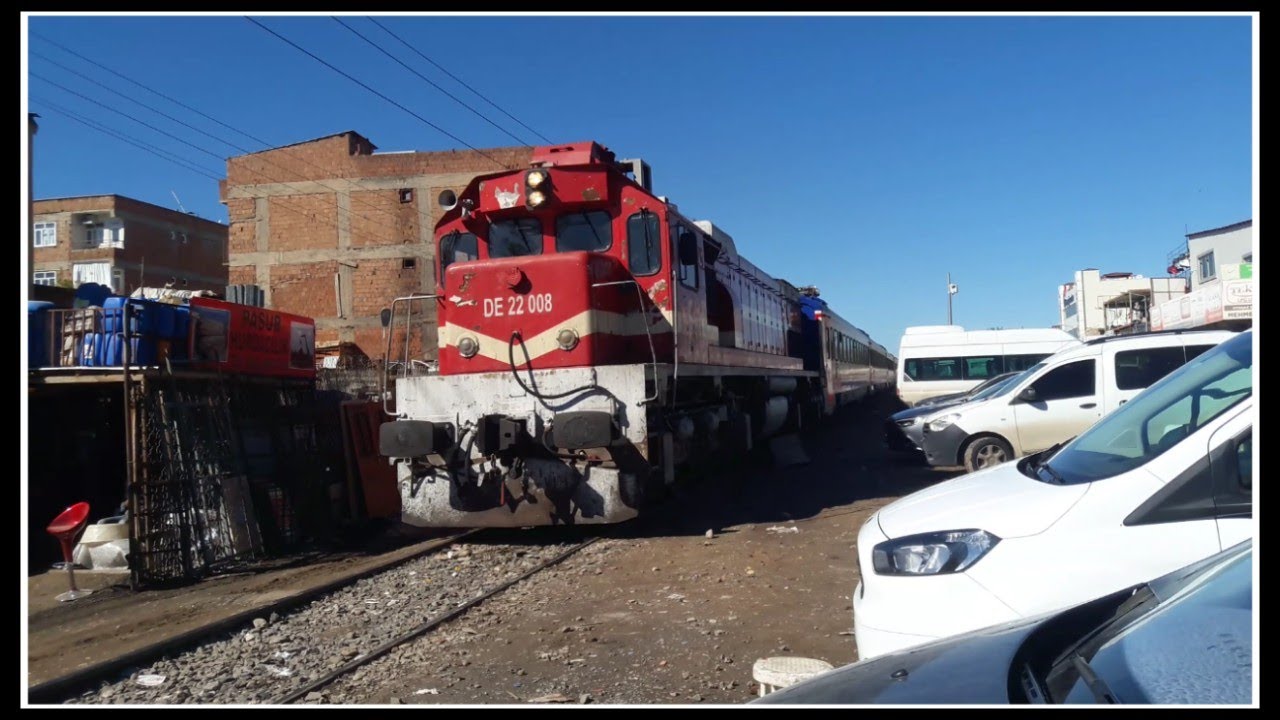TCDD TRAIN PASSENGER (YOLCU TRENİ) - TCDD DE_22008 DİYARBAKIR/TURKEY