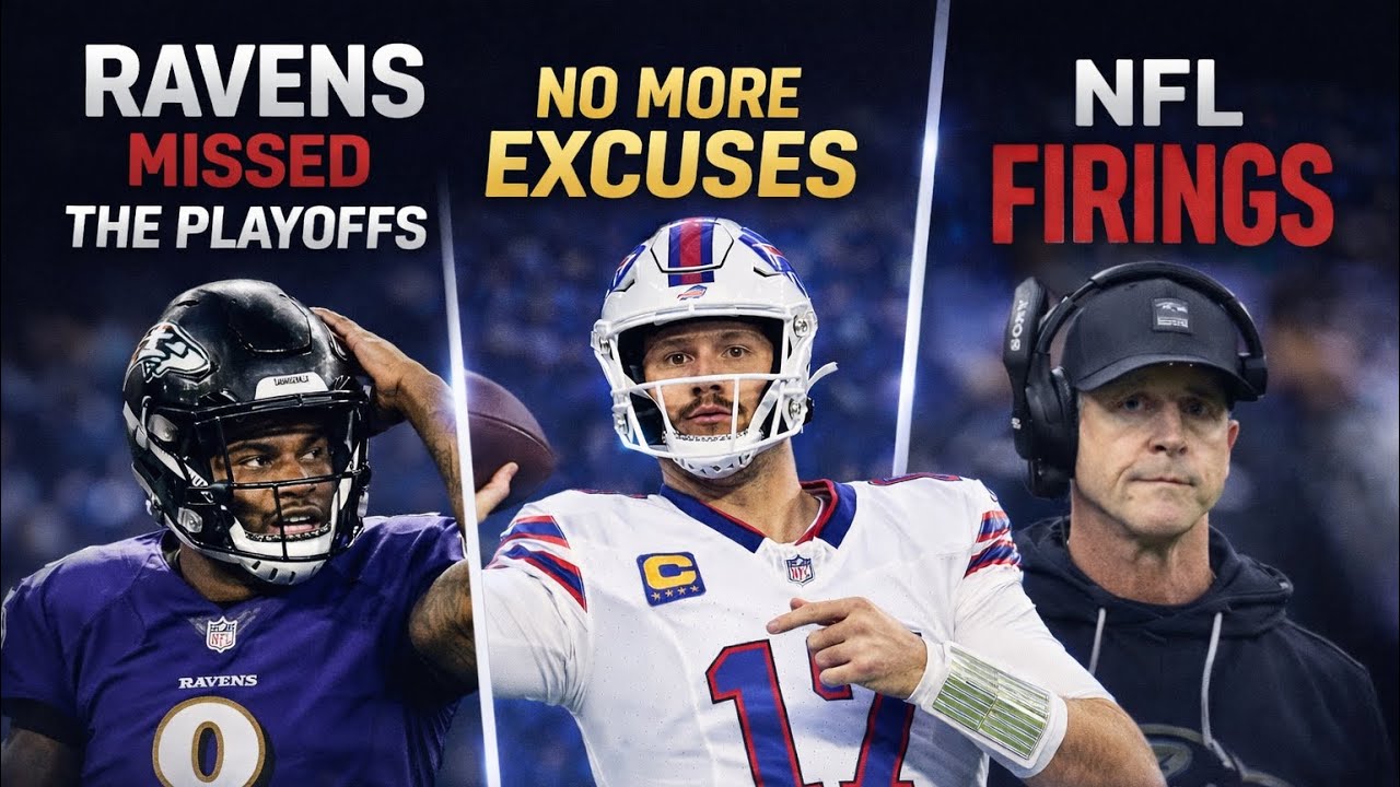 Ravens Season COLLAPSE 😬 | Josh Allen Under MASSIVE Pressure