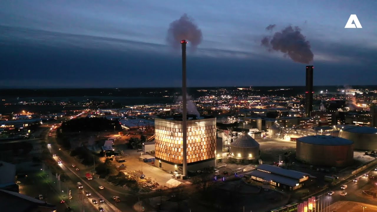 ANDRITZ and Vattenfall Uppsala: A new biomass boiler plant