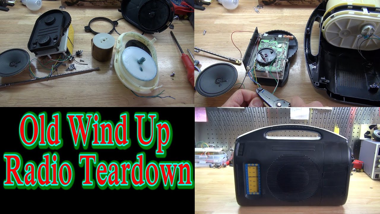 Old Wind Up Radio Teardown