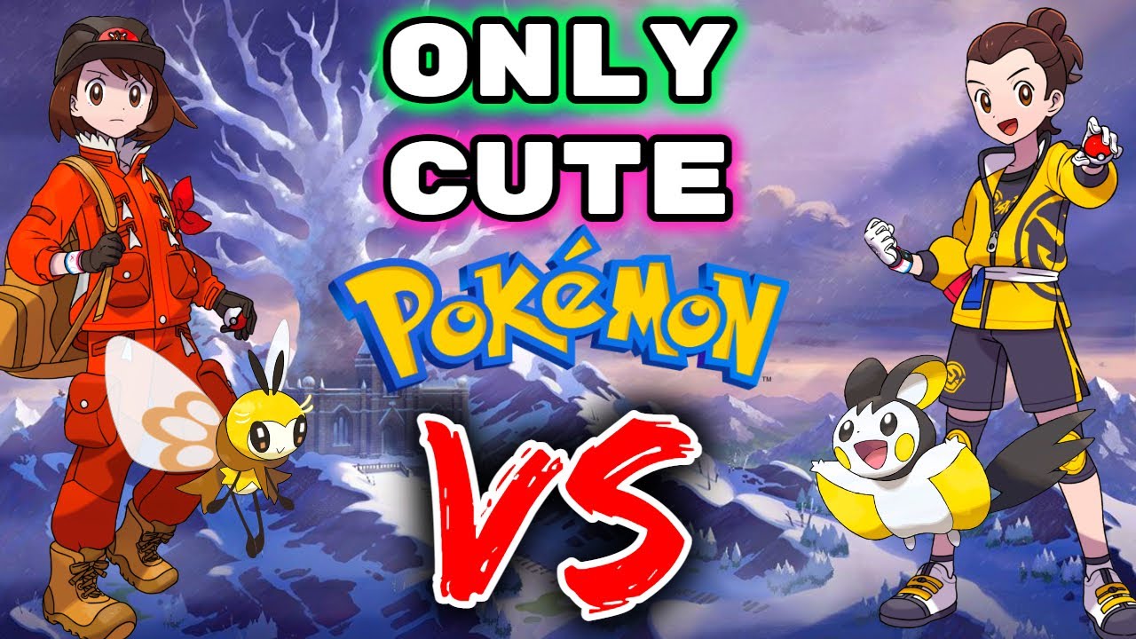 We Can Only Catch CUTE POKEMON... Then We FIGHT! - Pokemon Sword & Shield