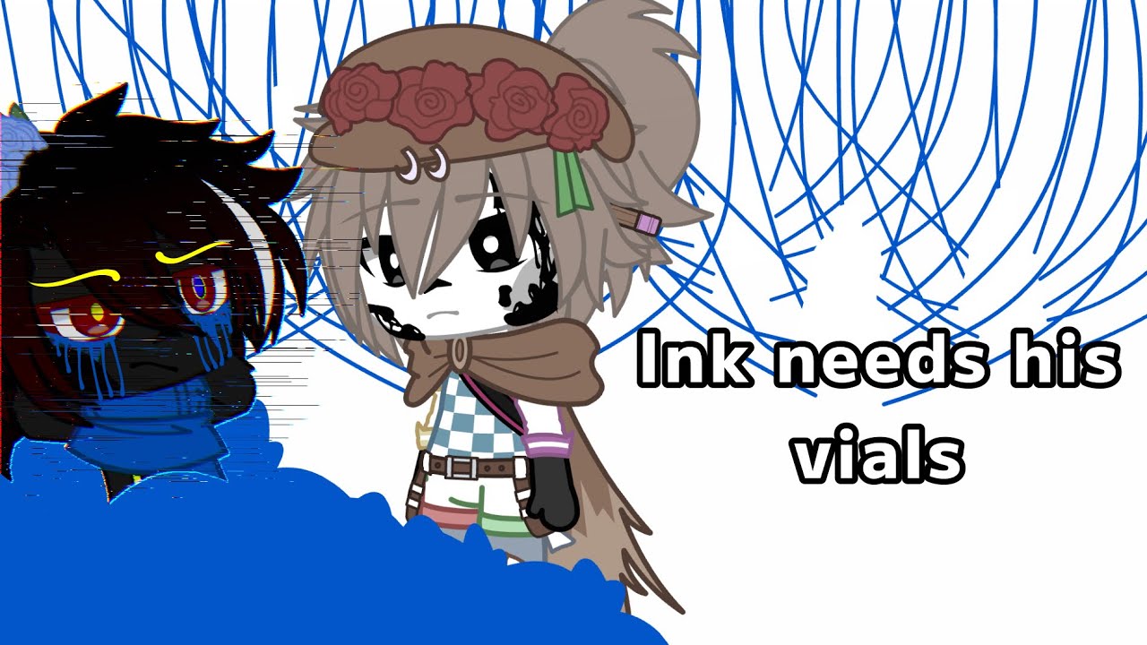 If Ink lost his Vials //Undertale AU//My AU//Part 1
