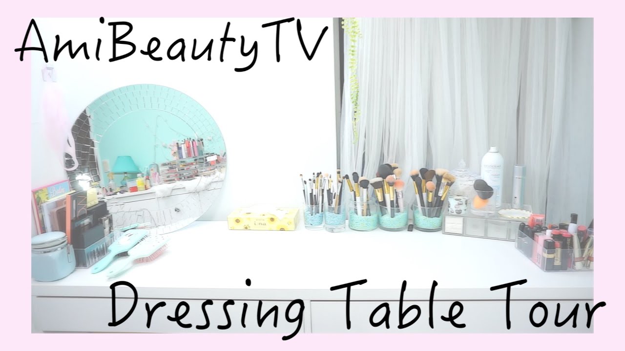 初公開！ドレッサー紹介/Dressing Table Tour