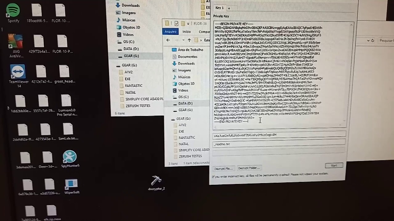 Recuperação de dados - Ransomware STOP Djvu