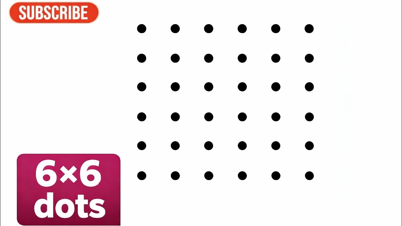 Simple and Easy 6×6 Rangoli Art | Daily use Easy Rangoli😍😍👌