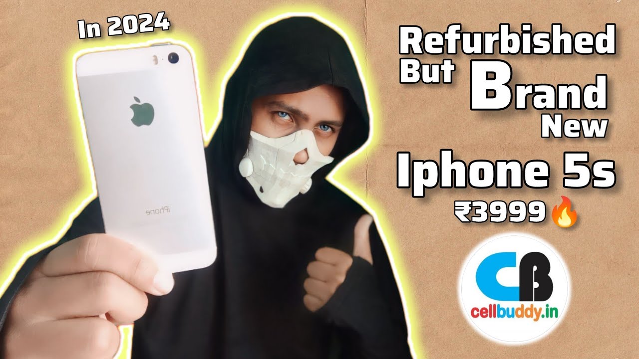 Iphone 5s in 2024 || Unboxing & Review in Hindi || Refurbished Iphone 5s At Just 3999 in Cellbuddy