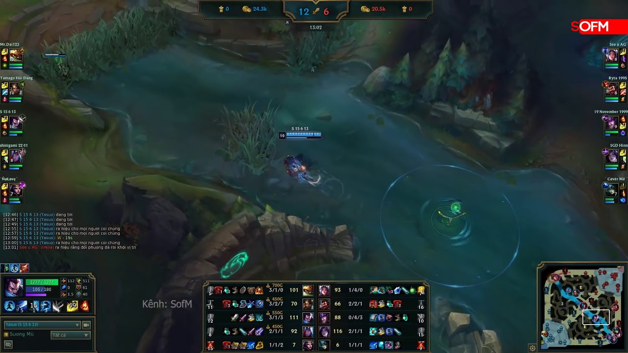 Yasuo của SofM qu&aacute; ảo diệu