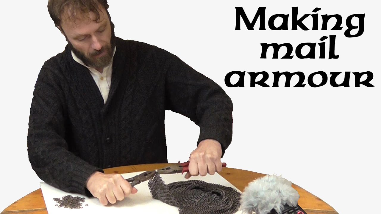 Making mail armour - part one