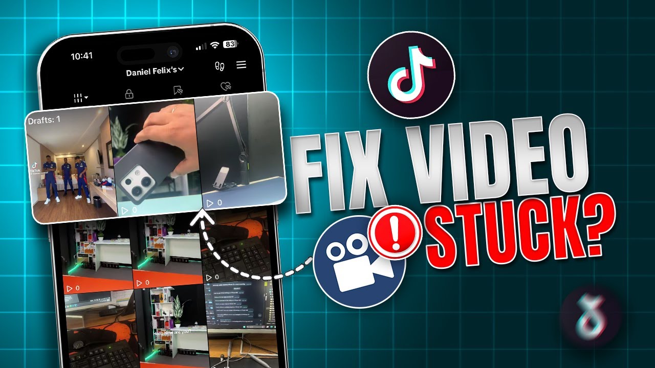 How To FIX TikTok Video Stuck On Processing on iPhone | TikTok Video Not Uploading on iPhone