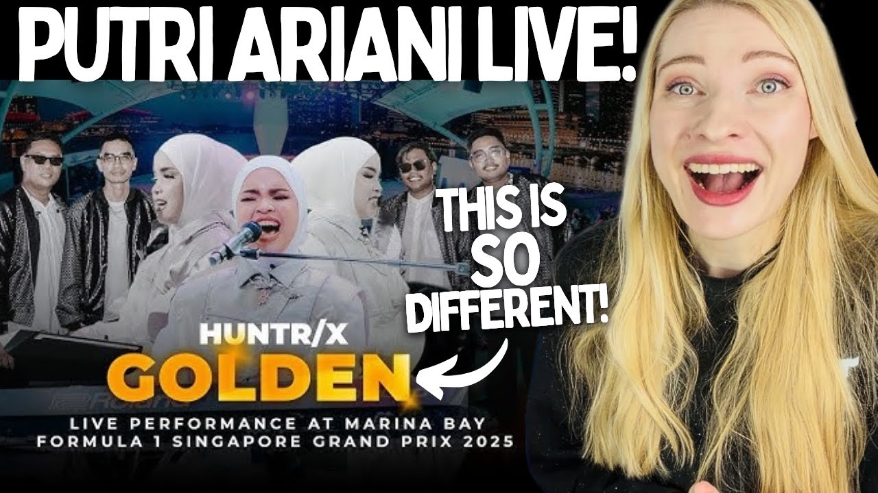 Реакция преподавателя вокала: Путри Ариани «Золотой» K-pop Demon Hunters Live! Подробный анализ