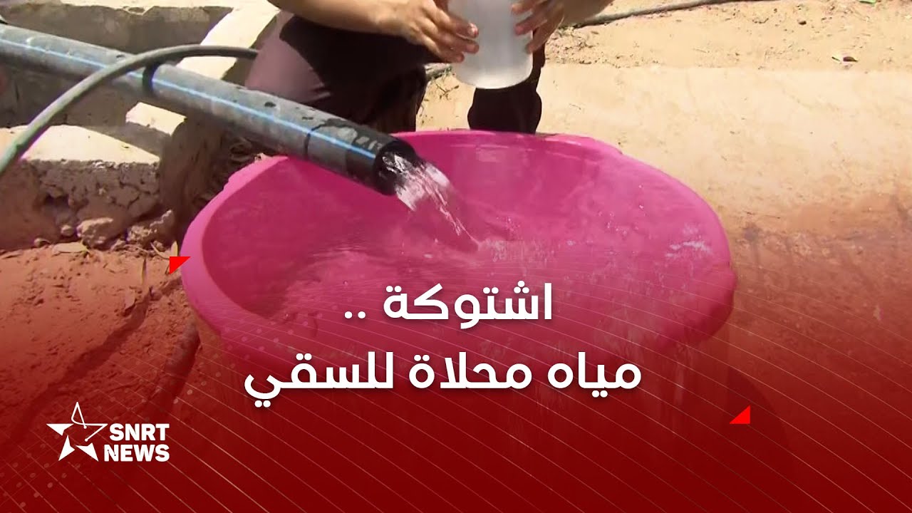في اشتوكة .. مياه البحر لسقي الحقول