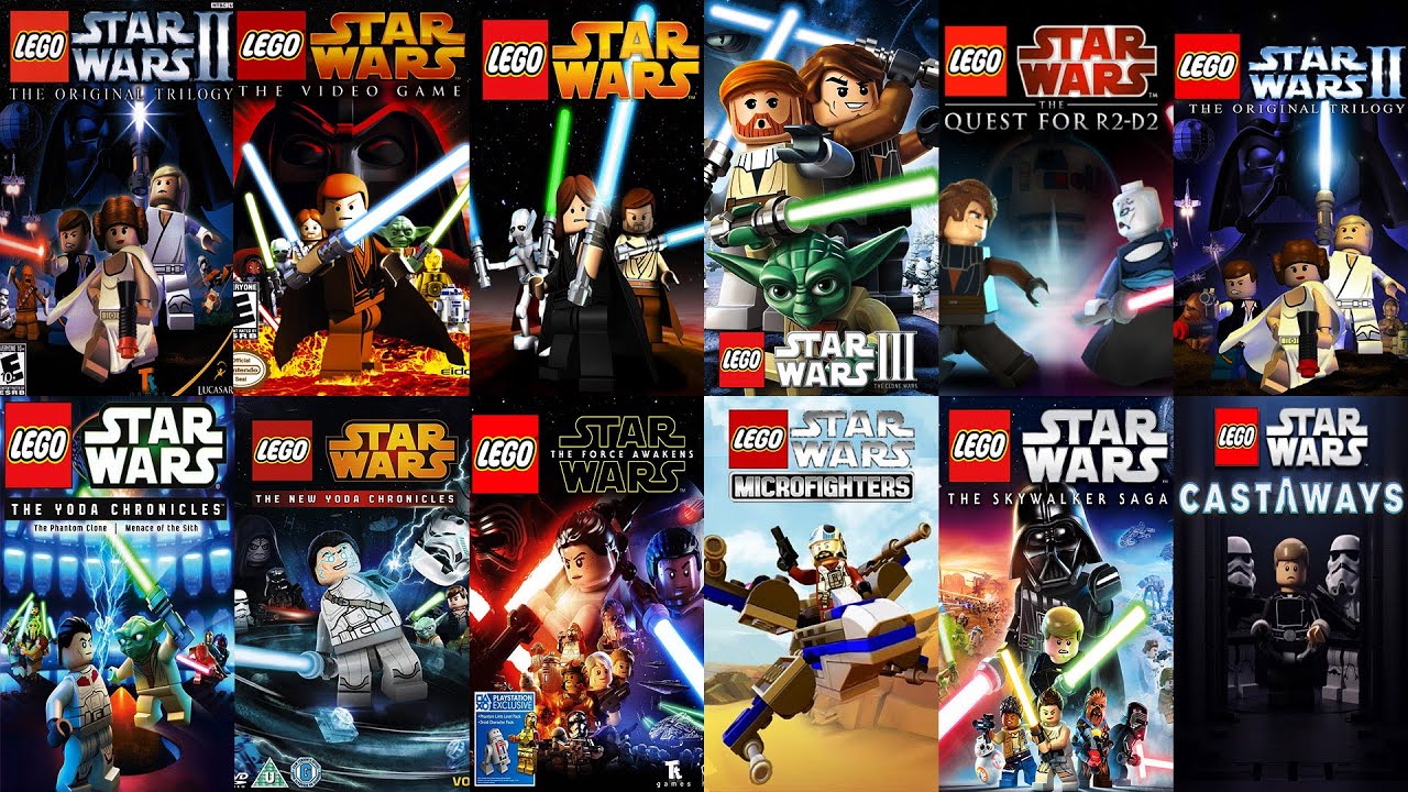 The Evolution Of Lego Star Wars Games (2005 - 2022)