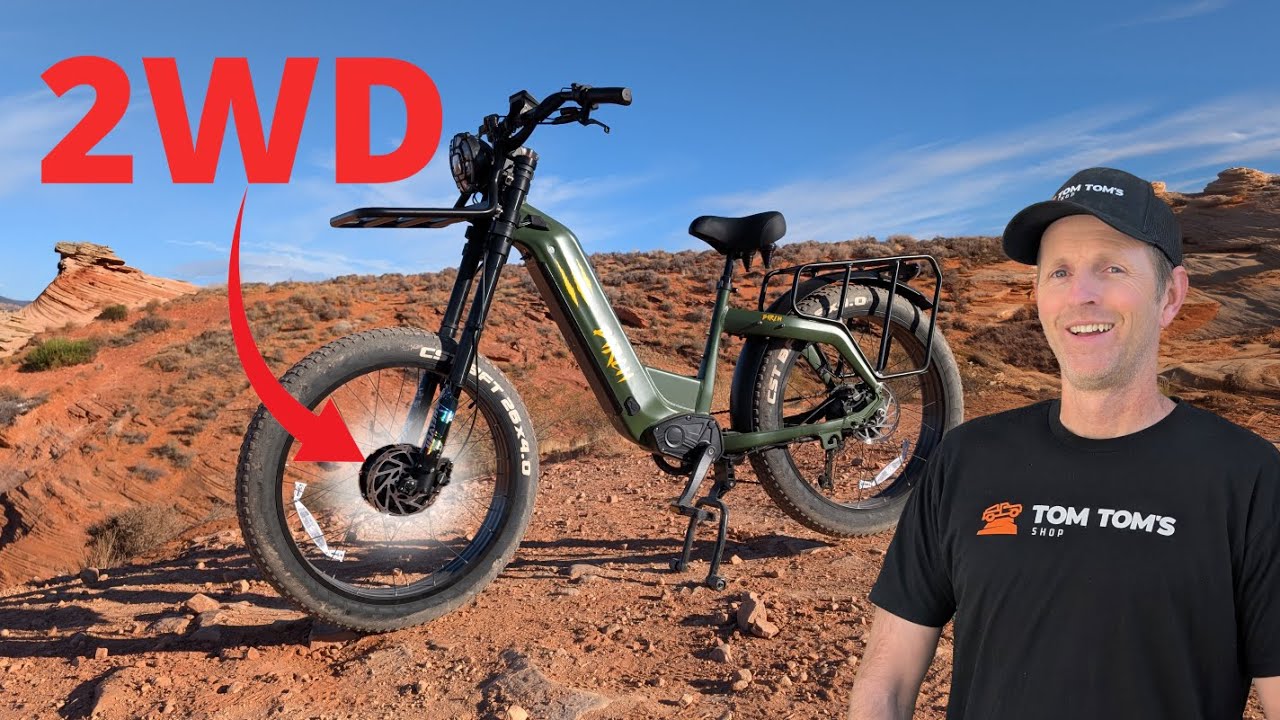 Testing a 2WD Fat Tire Birch Grolar EBike In The Toughest Terrain