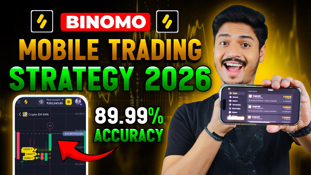 Binomo Mobile Trading Strategy 2026 | Binomo Best Indicator Strategy 2026 | Binomo | 89% Accuracy🔥
