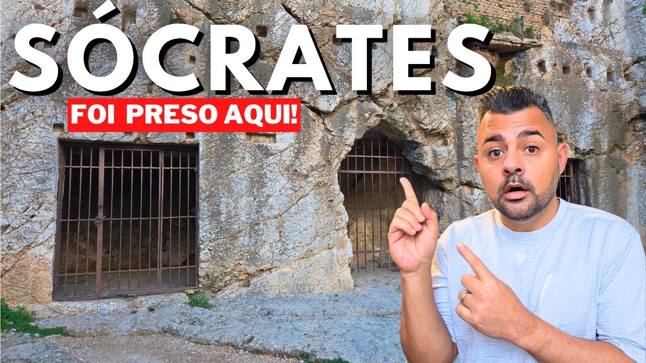 Visitei o local onde Sócrates foi preso em Atenas (e a Ágora Antiga)