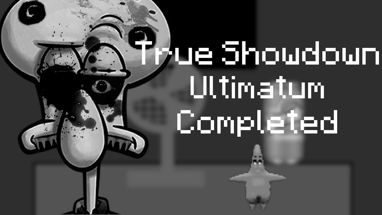 True Showdown Ultimatum Completed | Mr. Krabs's Night of Terror