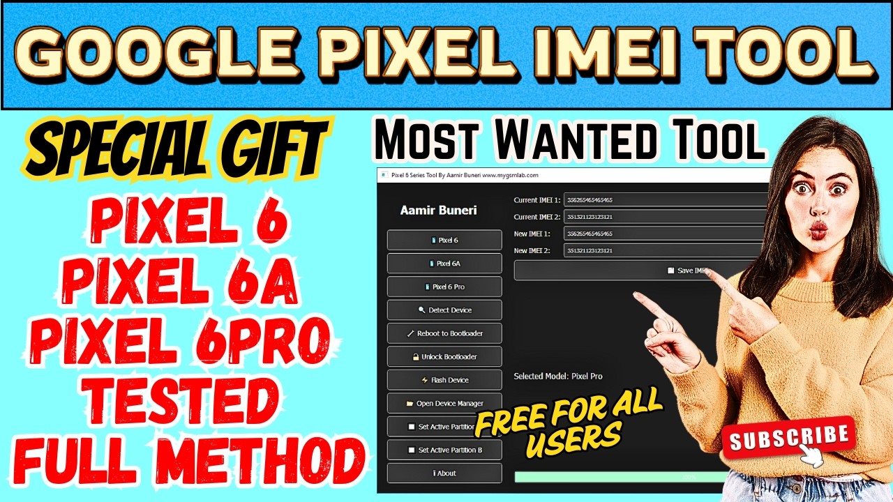 ✅ Ultimate Google Pixel IMEI Tool 2025 – Flash, Repair & Update in Seconds!
