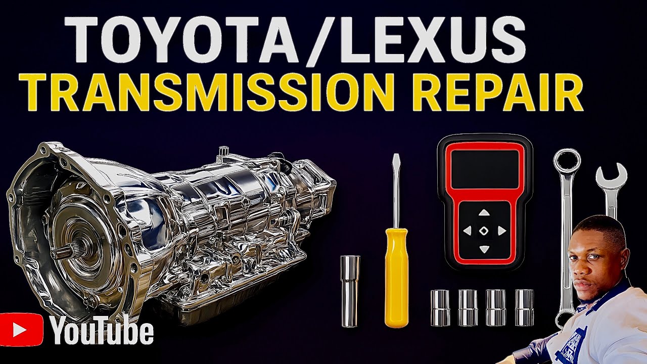 Toyota/Lexus Transmission. No Reverse, Slipping Gears. DIY Rebuild: U241e U151e U140e U140f U151f