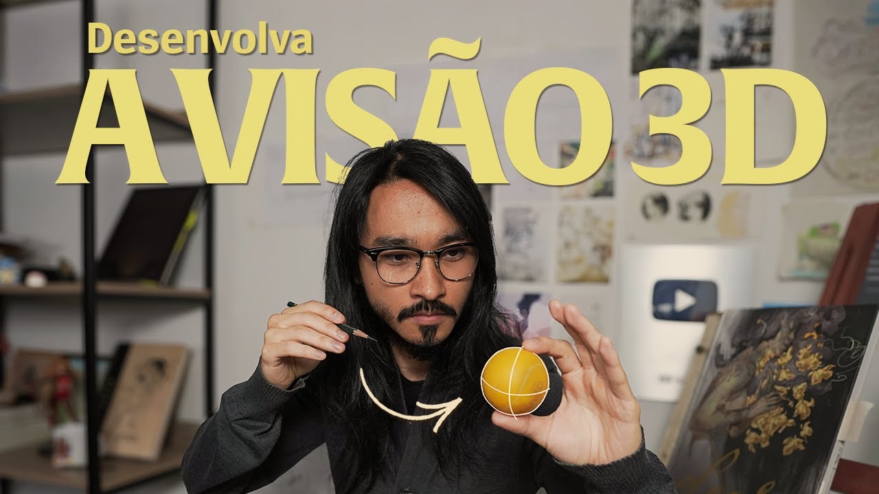 Aprenda o MELHOR EXERCÍCIO para Desenhar com Tridimensionalidade | Fundamentos do Desenho