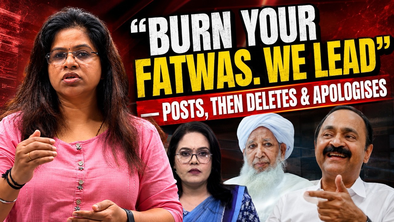 Kerala: Journo Tears Into Sunni Mufti, Then Backs Down; Why Cong CM Satheesan Silent on Patriarchy?