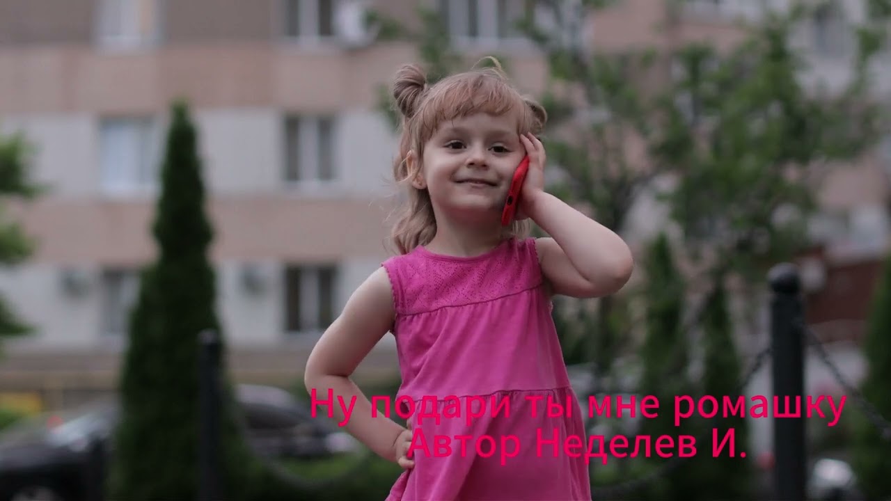 Ну подари ты мне ромашку