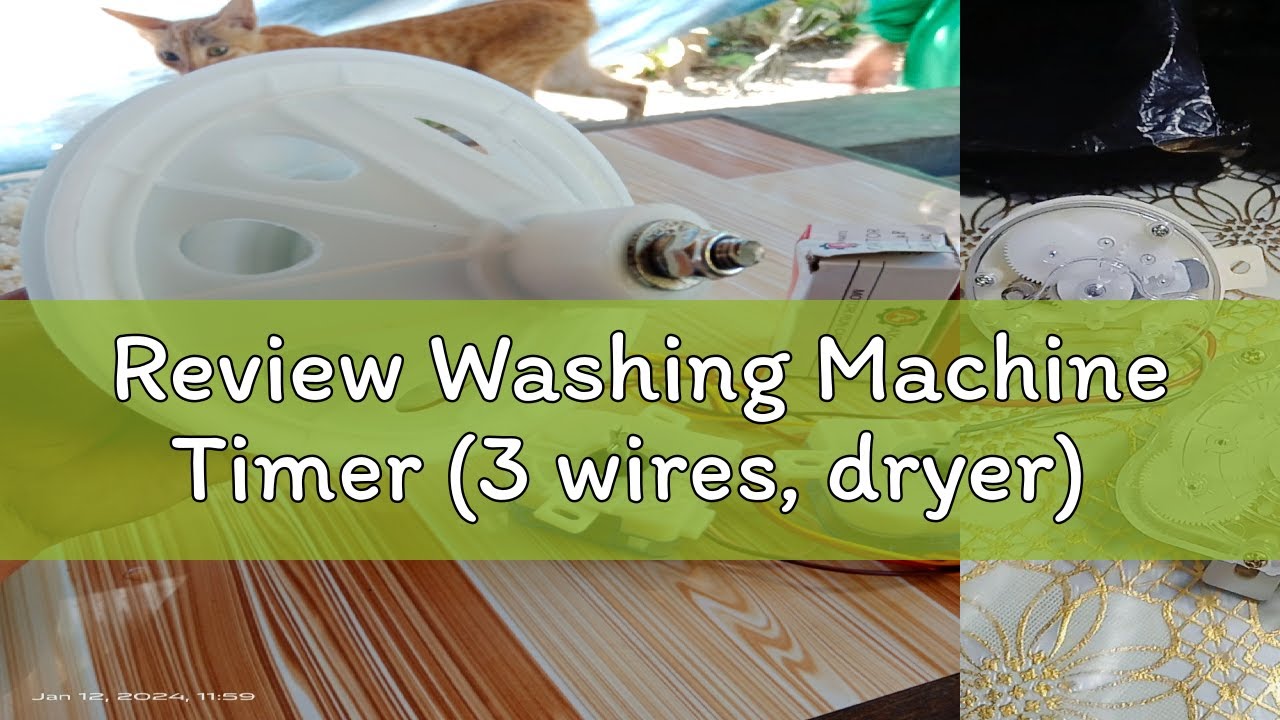 Review Washing Machine Timer (3 wires, dryer)