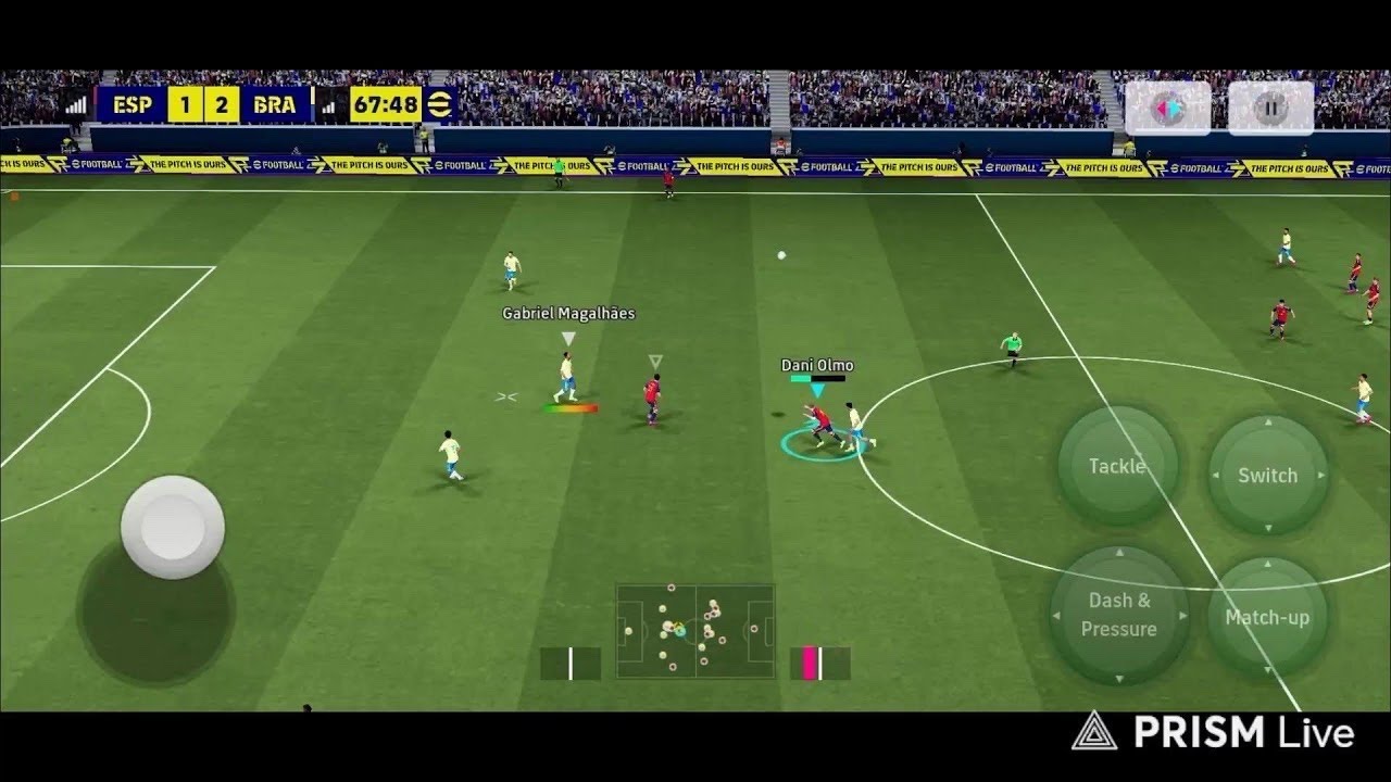 Efootball live match 🔥🔥Mobile steam 🙀⚽Virtual kick
