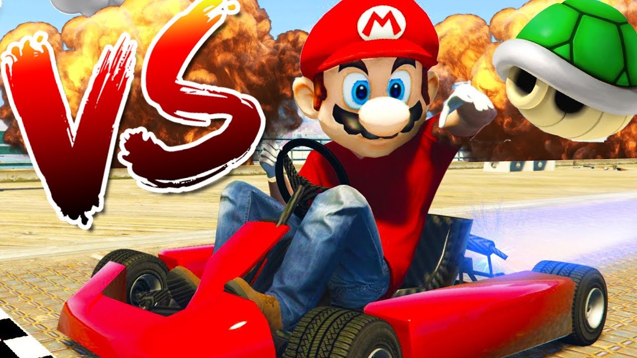 MARIO VS RPG! - GTA 5 ONLINE FUNNY MOMENTS