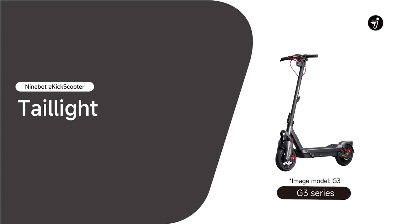 KickScooter Max G3 Series Taillight