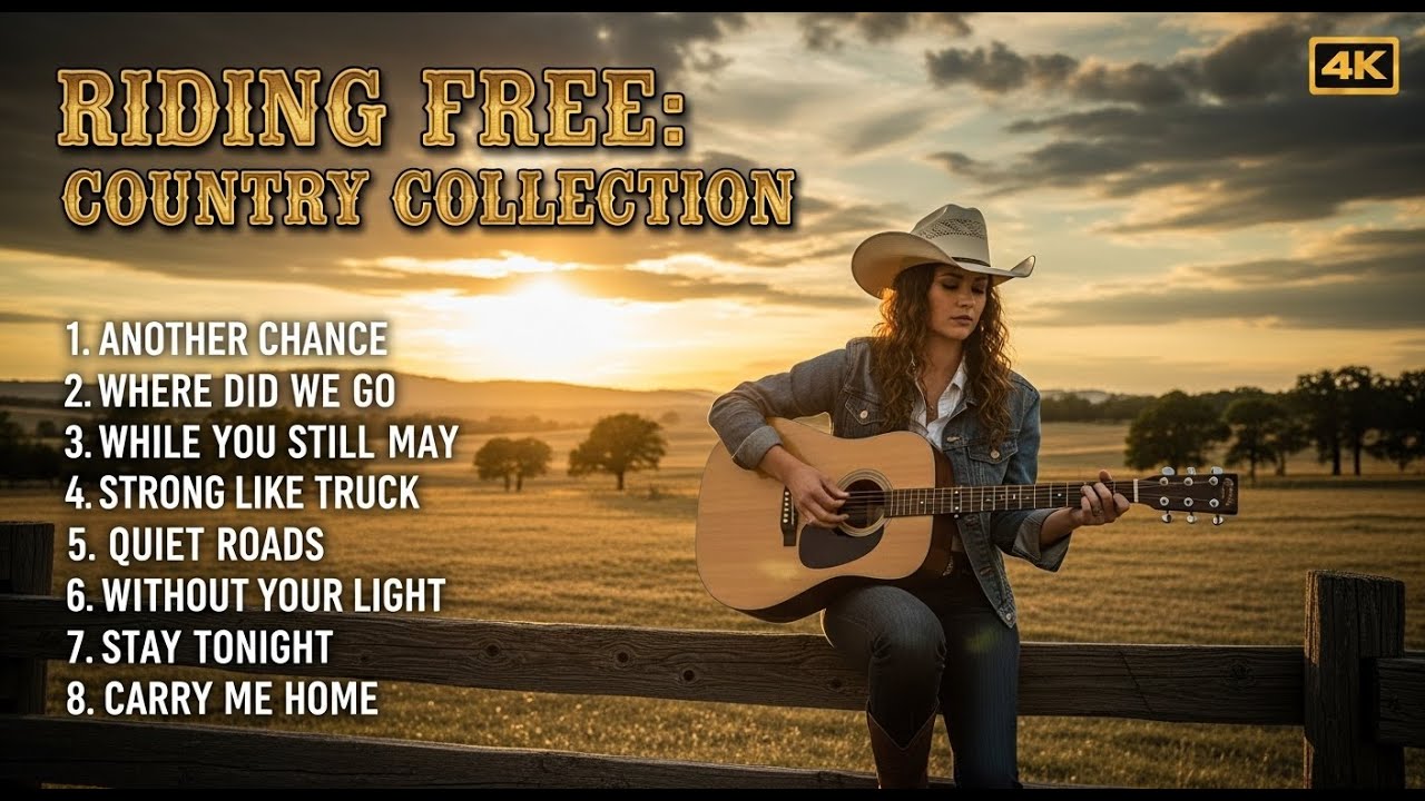 Riding Free 🤠 | Country Music Collection for Road Trips