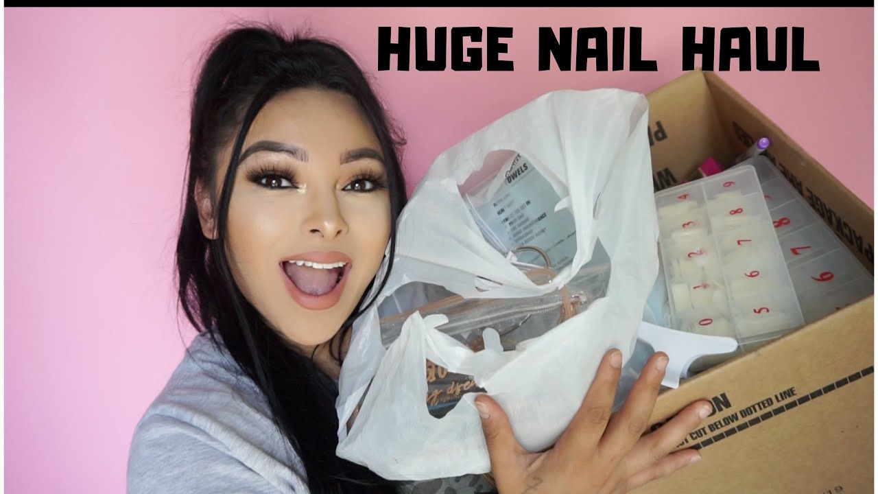 Huge Nail Haul | Beginners Nail Tech Haul