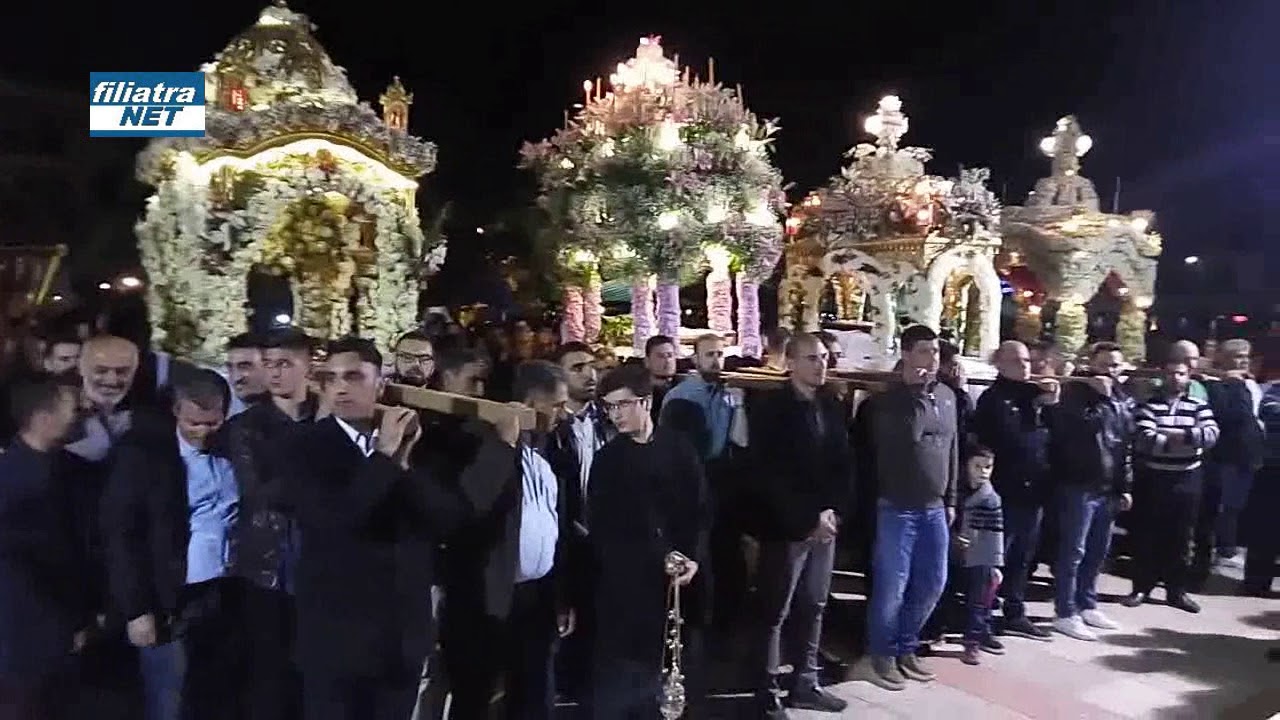 Η περιφορά των Επιταφίων στα Φιλιατρά