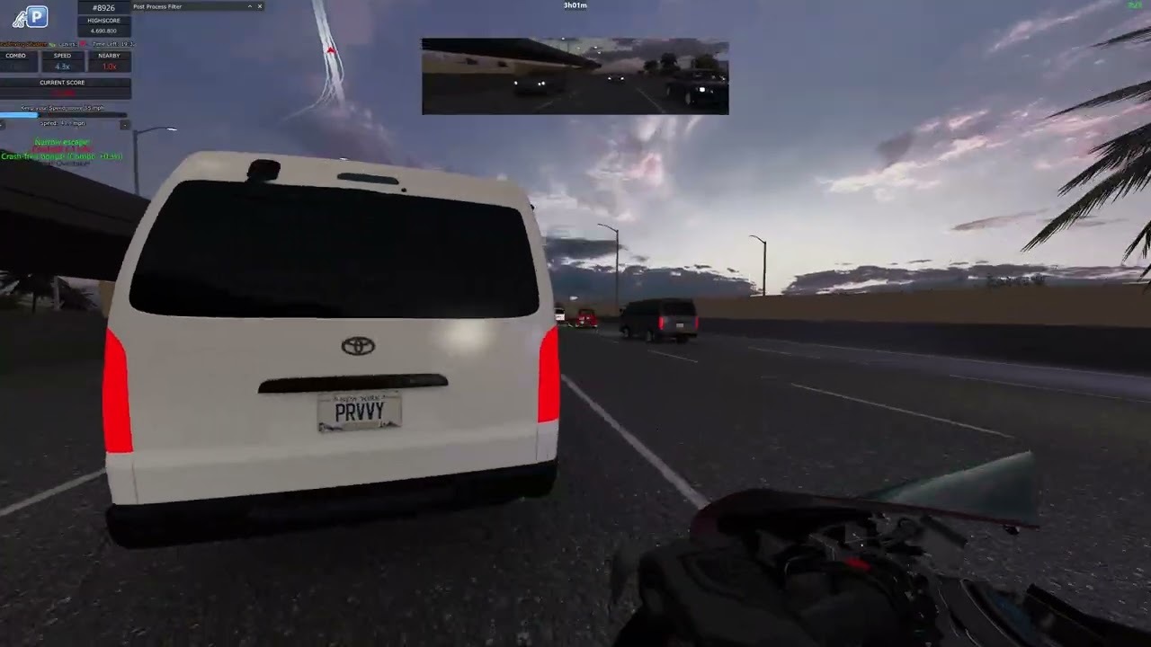 First Time Driving a Motorcycle on assetto plus hitting my highscore 11.6 million