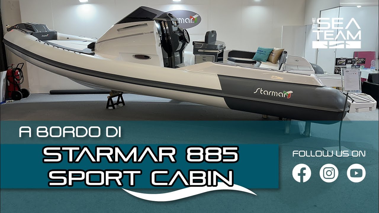 A bordo di Starmar 885 Sport Cabin