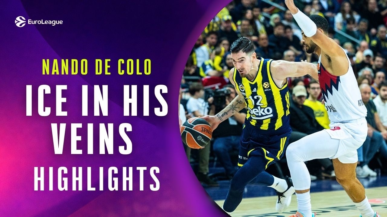 CLUTCH moments and ELITE vision from Nando DE COLO | EuroLeague HIGHLIGHTS