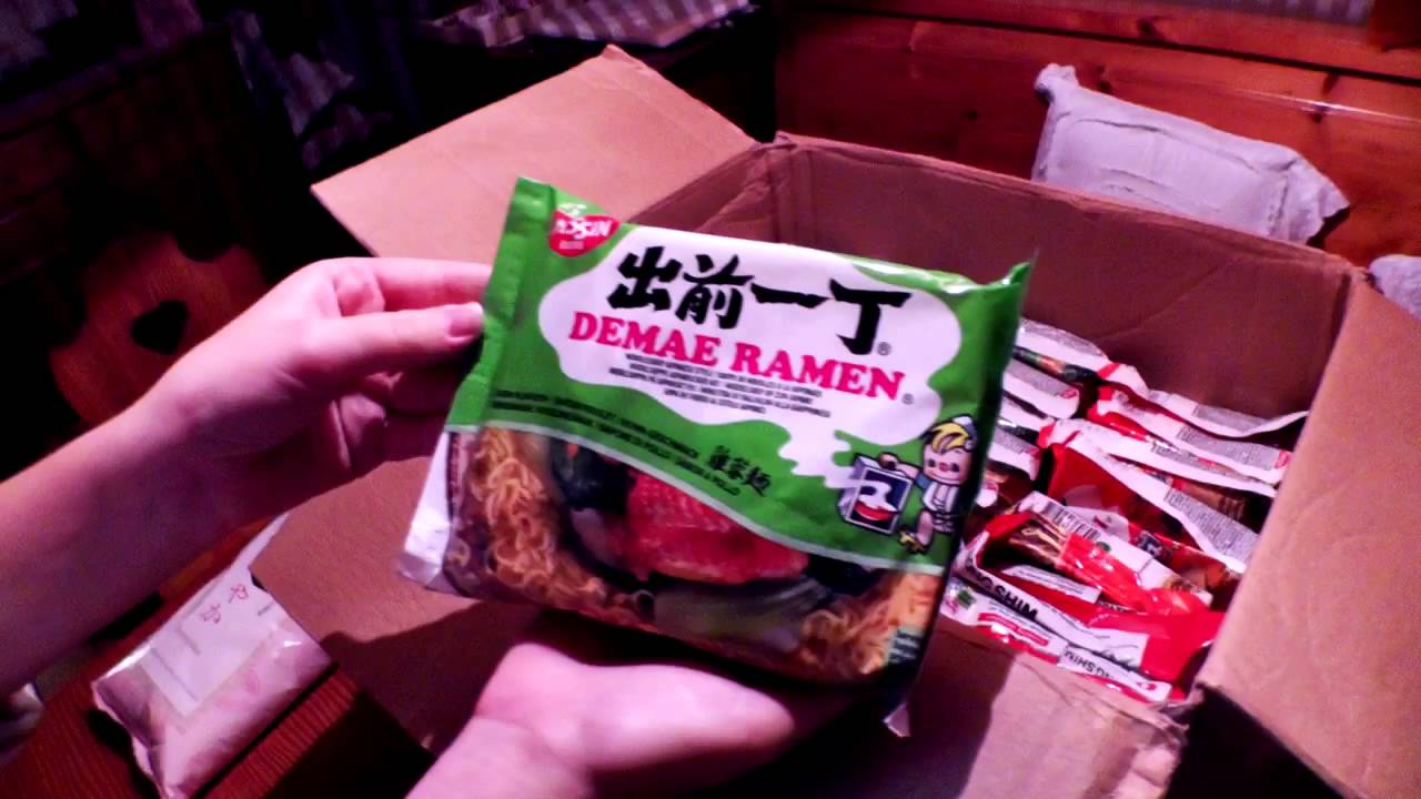 Acquisti Ramen, Sushi ecc..