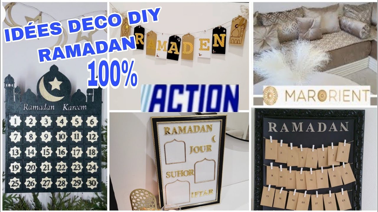 ACTION🌟IDÉES DÉCO RAMADAN 2024 DIY & HOUSSE MARORIENT #action #décoramadan #ramadan #MARORIENT #diy